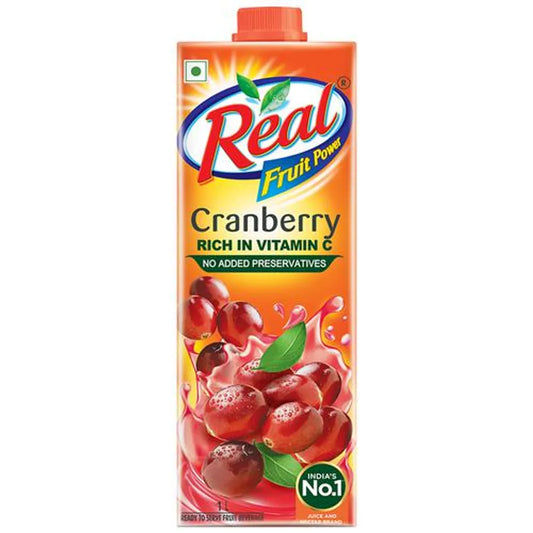 Real Fruit Power Juice - Cranberry (1L)