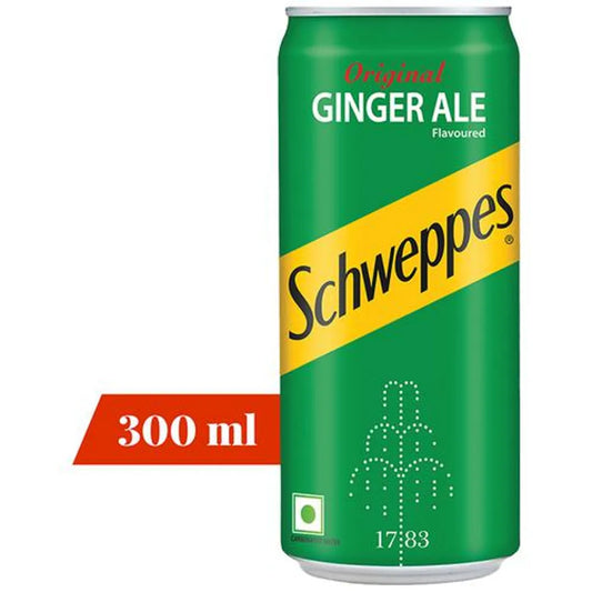 Schweppes Original Ginger Ale Flavoured Soft Drink (300ml)