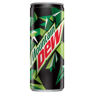 Mountain Dew Soft Drink Can (250ml)