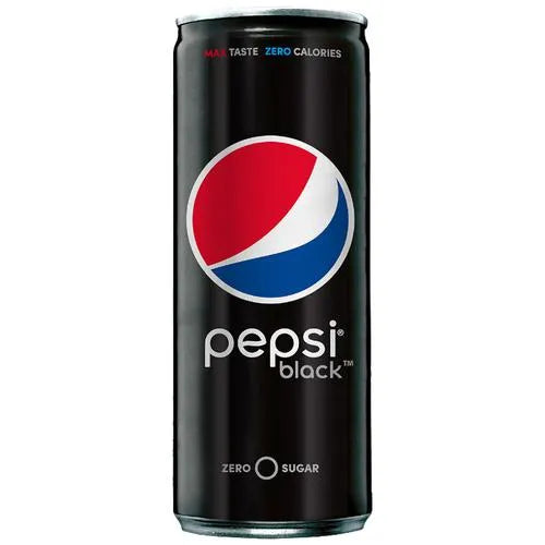 Pepsi Black Zero Sugar Can (250ml)