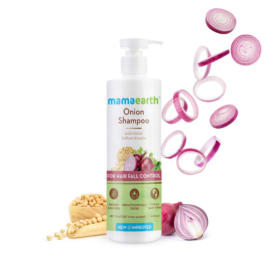 Mamaearth Onion Shampoo (400ml)