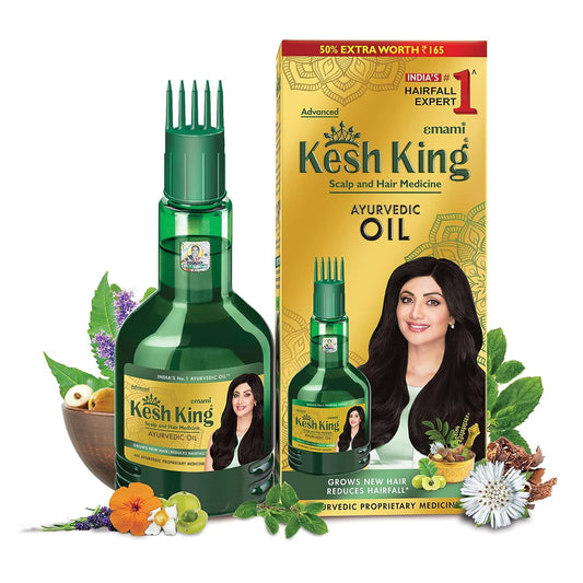 Kesh King Ayurvedic Anti Hair Fall Hair Oil For All Hair Type (300ml)