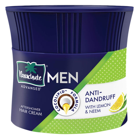 Parachute Men Advansed lemon & Neem Anti-Dandruff After Shower Hair Cream (100g)