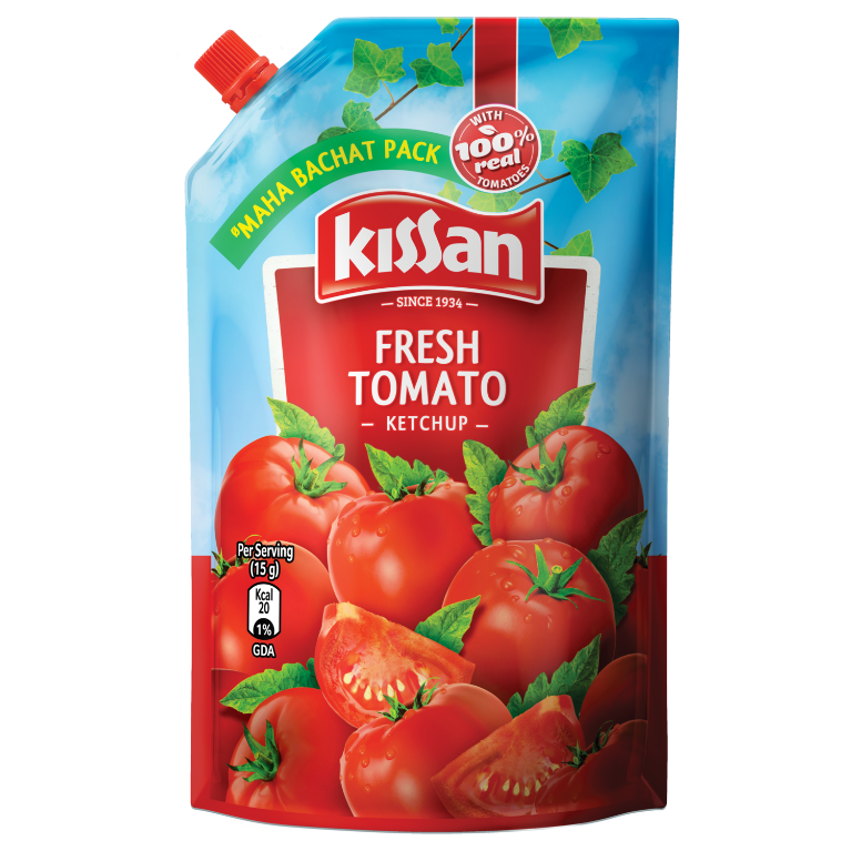 Kissan Fresh Tomato Ketchup (Pouch) (425g)
